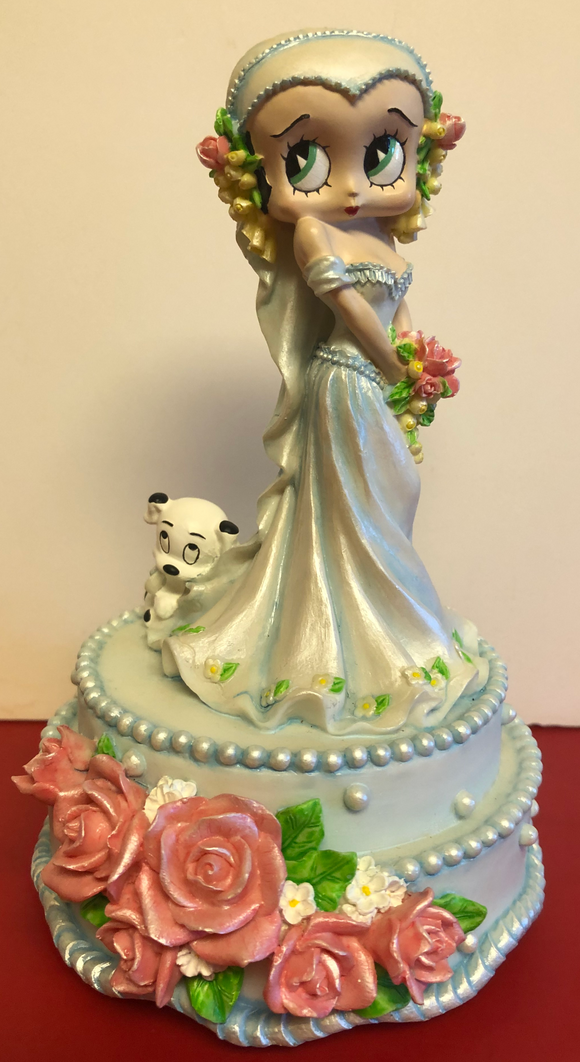 Betty Boop Musical Bride Figurine
