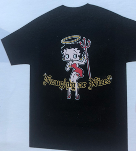 Betty Boop Naughty or Nice T-Shirt