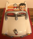 Betty Boop Limited Edition Coca Cola Car Cookie Jar   (Retired)