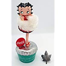 Betty Boop Coca Cola Fall Mini Box With Leaf Pin