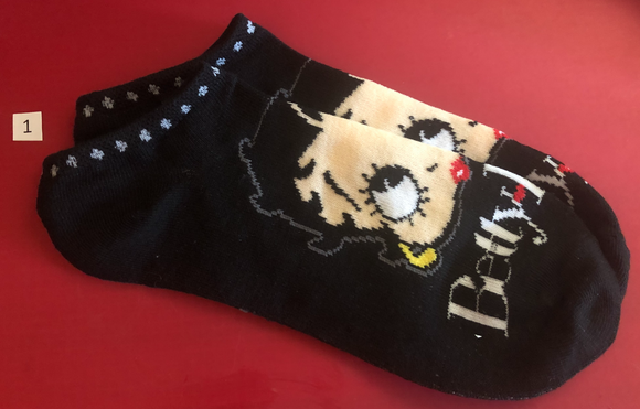 Betty Boop Women's No Show Socks
