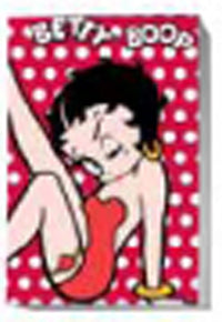 Betty Boop Kick Flip Note Pad