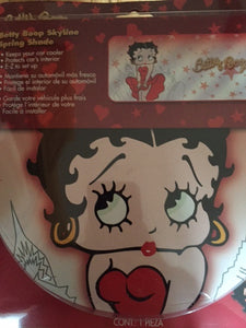 Betty Boop Skyline Spring Car Shade