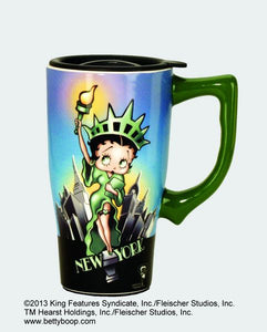 Betty Boop Liberty Travel Mug