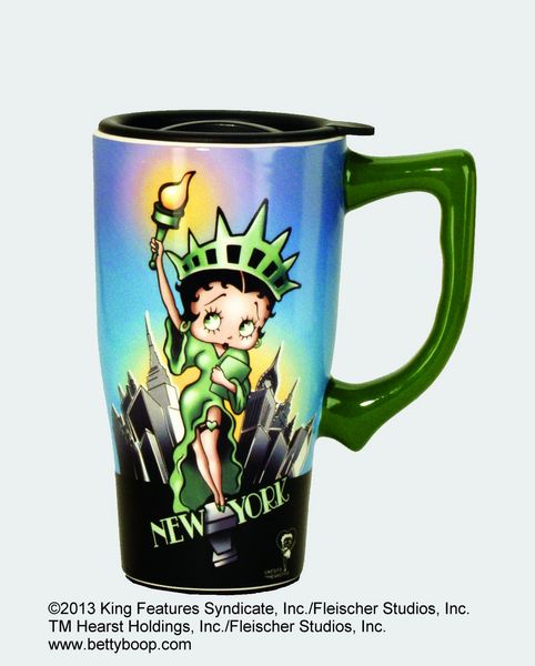 Betty Boop Liberty Travel Mug