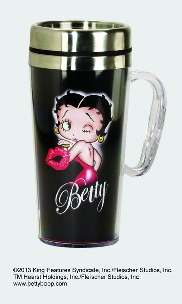 Betty Boop Kiss Insulated Mug
