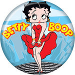 Betty Boop Metal Button Skirts Flying