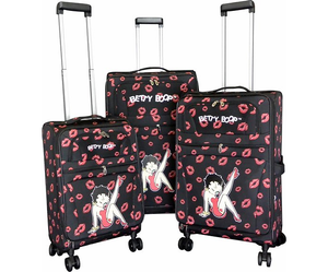 Betty Boop Suitcase Set Betty Kick