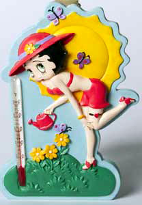 Product Image Betty Boop Garden Thermometer