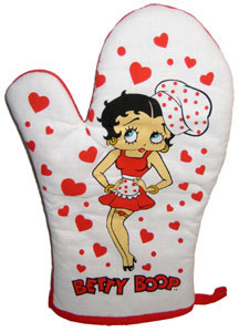 Product Image Betty Boop Oven Mitt
