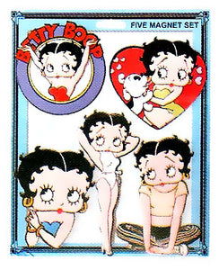 Product Image Betty Boop Magnets Set of 5