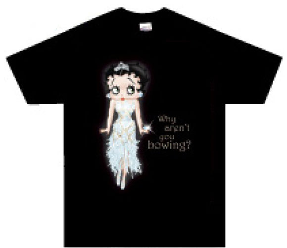 Product Image Betty Boop Bowing T-Shirt