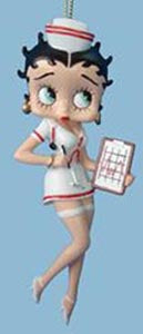 Betty Boop will make you feel much better as a Nurse ornament.