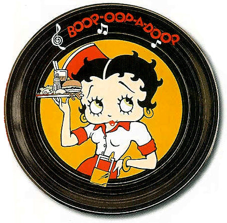 Product Image Betty Boop Diner Plate