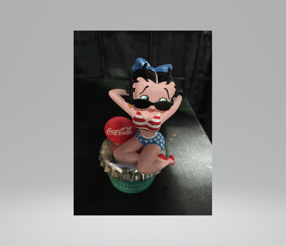 Betty Boop Coca Cola Summer Mini Box With Sunshine Pin