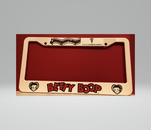 Betty Boop License Plate Frame