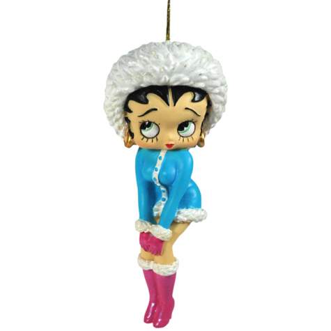 Snow Bunny Betty Ornament