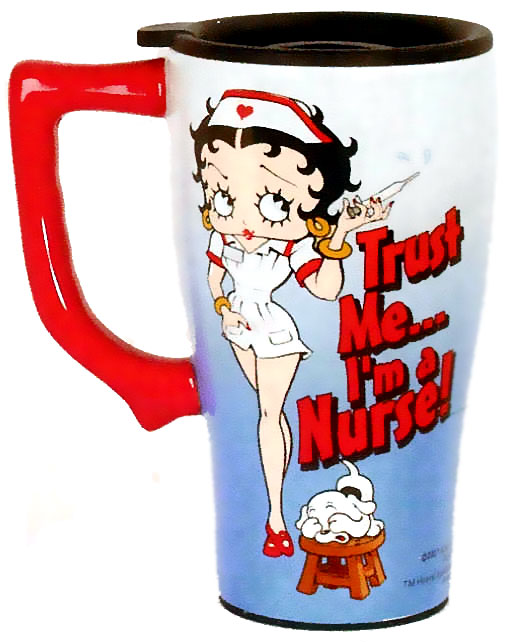 Product Image Betty Boop Nurse Travel Mug