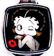 Product Image Betty Boop Compact Mirror Blowing A Kiss