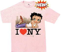 Product Image Betty Boop NY Tummy Pose