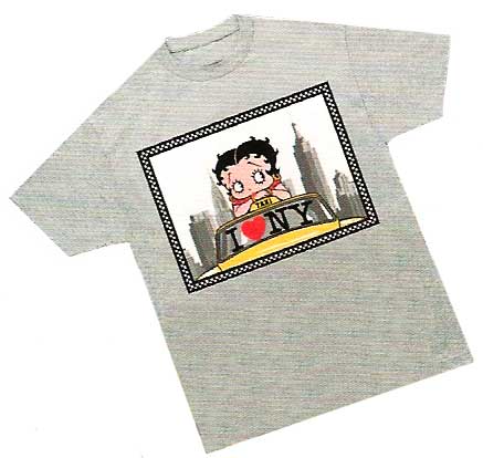 Product Image N.Y. Taxi Betty Boop T-Shirt