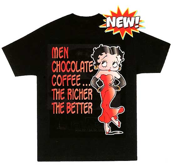 Product Image Men, Chocolate, Coffee the Richer the Better T-Shirt