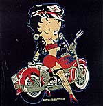 Product Image Biker Betty Boop Black T-Shirt