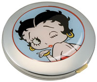 Product Image Betty Boop Metal Hand Mirror