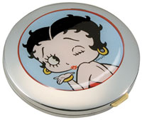 Product Image Betty Boop Metal Hand Mirror