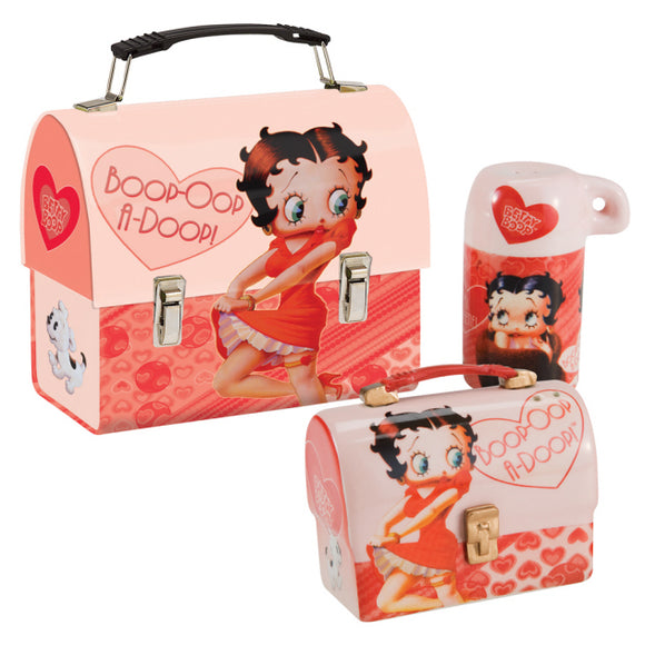 Product Image Betty Boop Dome Lunchbox Salt & Pepper Shakers