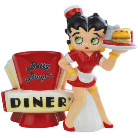  Betty Boop's Diner S&P Shakers