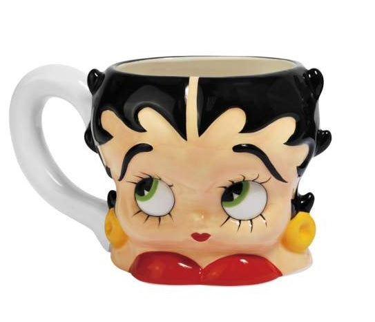 Classic Betty Boop Mug 13 Oz, 4 inch height.