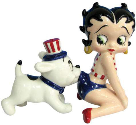 Product Image Betty Boop Salt and Pepper Shakers